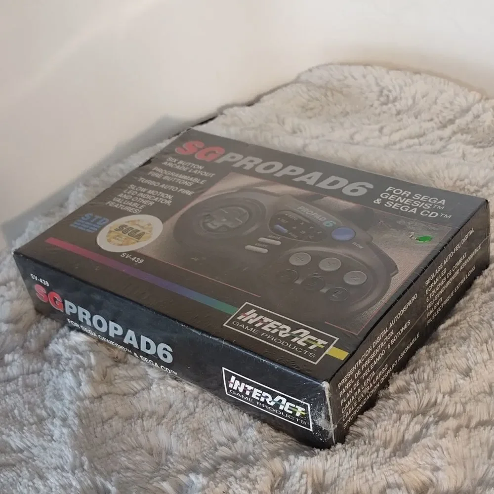 New Factory Sealed Sega Genesis SG Propad6 SV-439